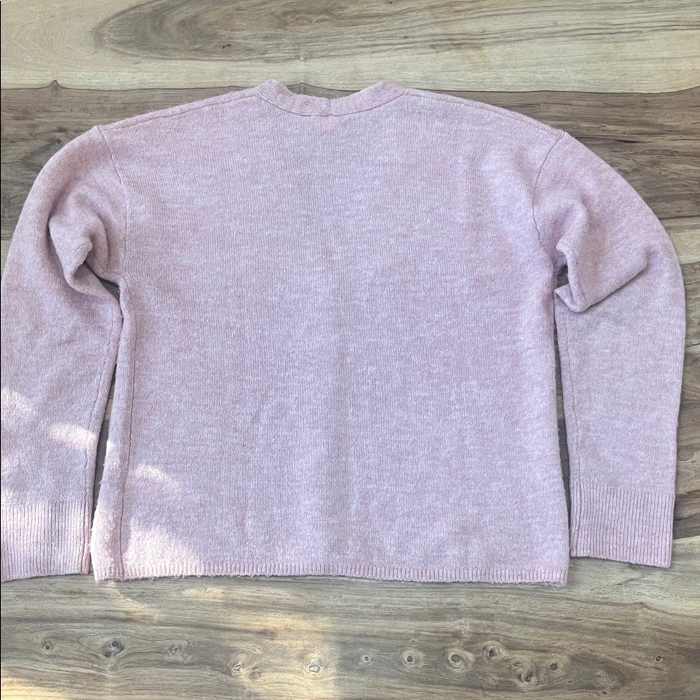 GAP Women's Forever Cozy Pink Cardigan - Picture 3 of 7